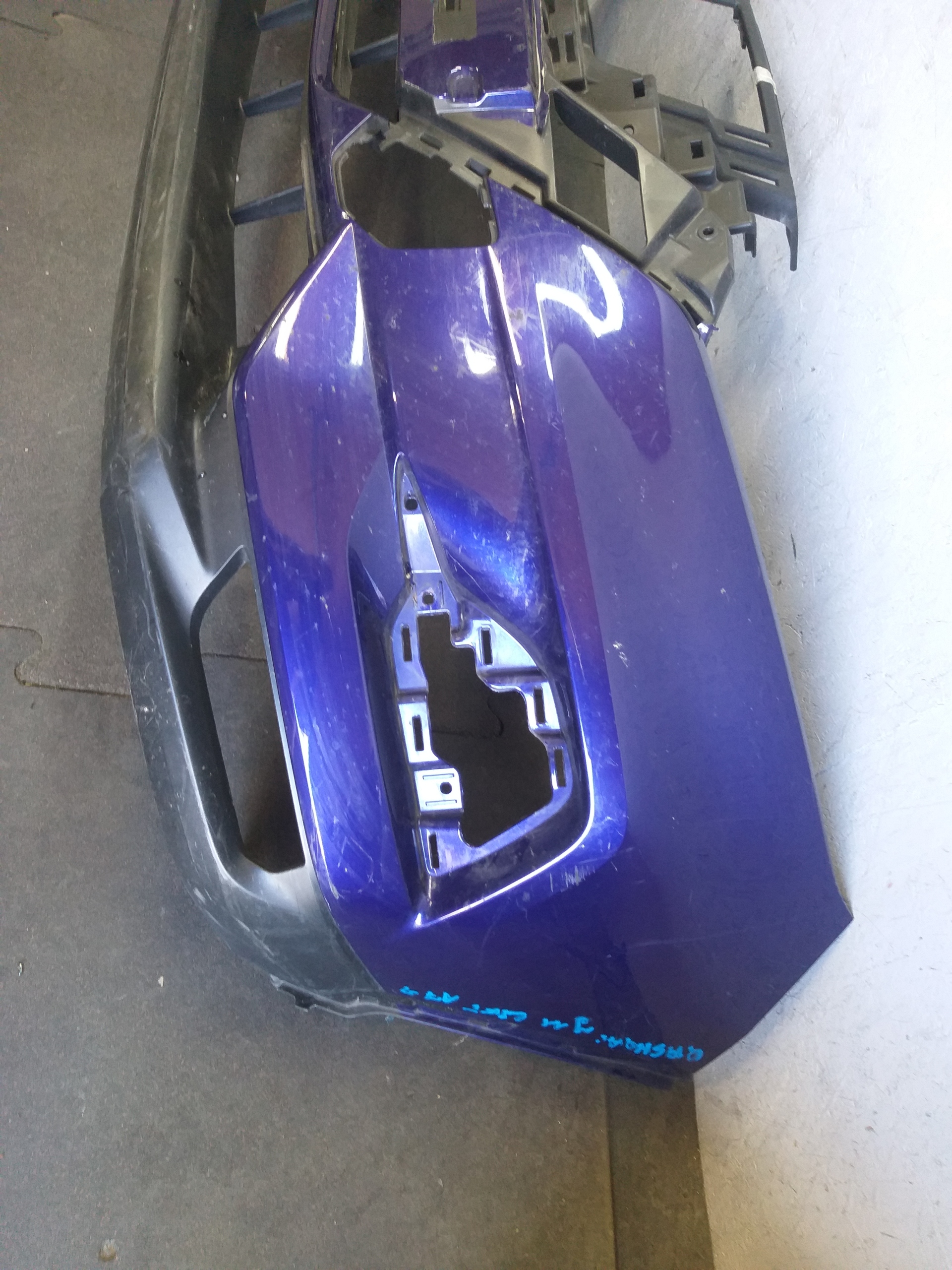 bumper front NISSAN QASHQAI J11 LIFT 17
