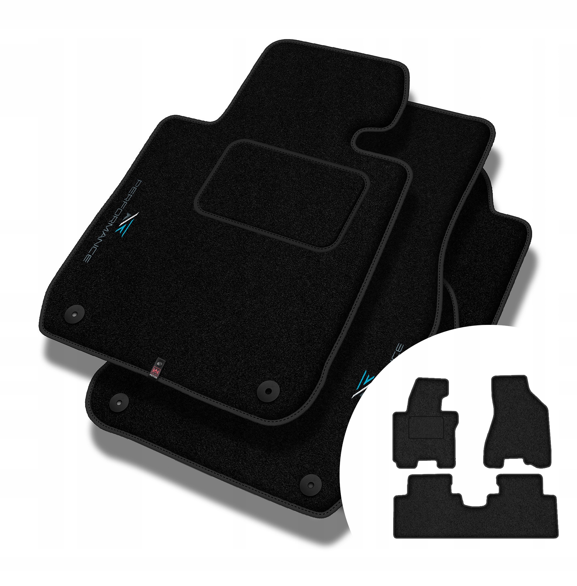 Velurové koberce Performance pro Kia Sportage II 2004-2010
