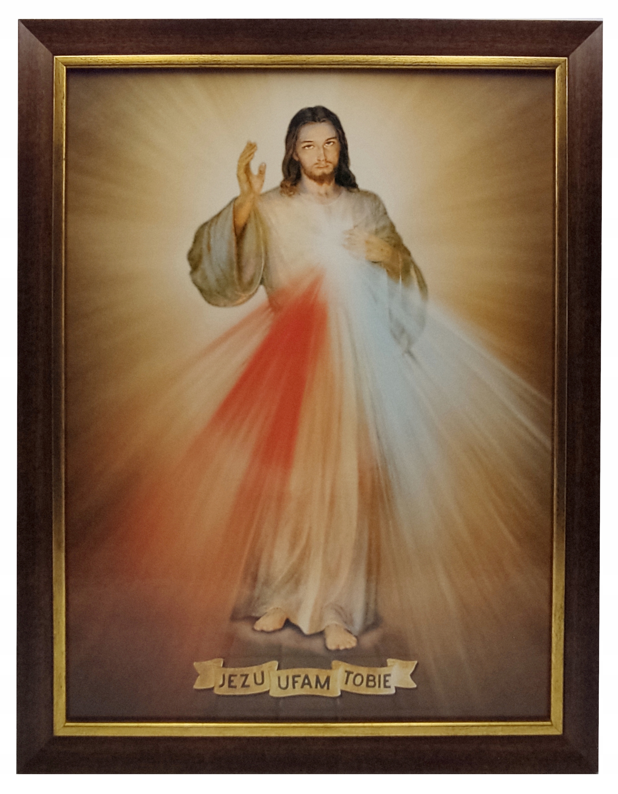 

Jezus Miłosierny Jezu Ufam Tobie Święty Obrazek