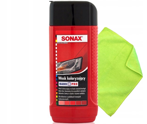 

Sonax Wosk Koloryzujący Czerwony Nano Pro 250ml