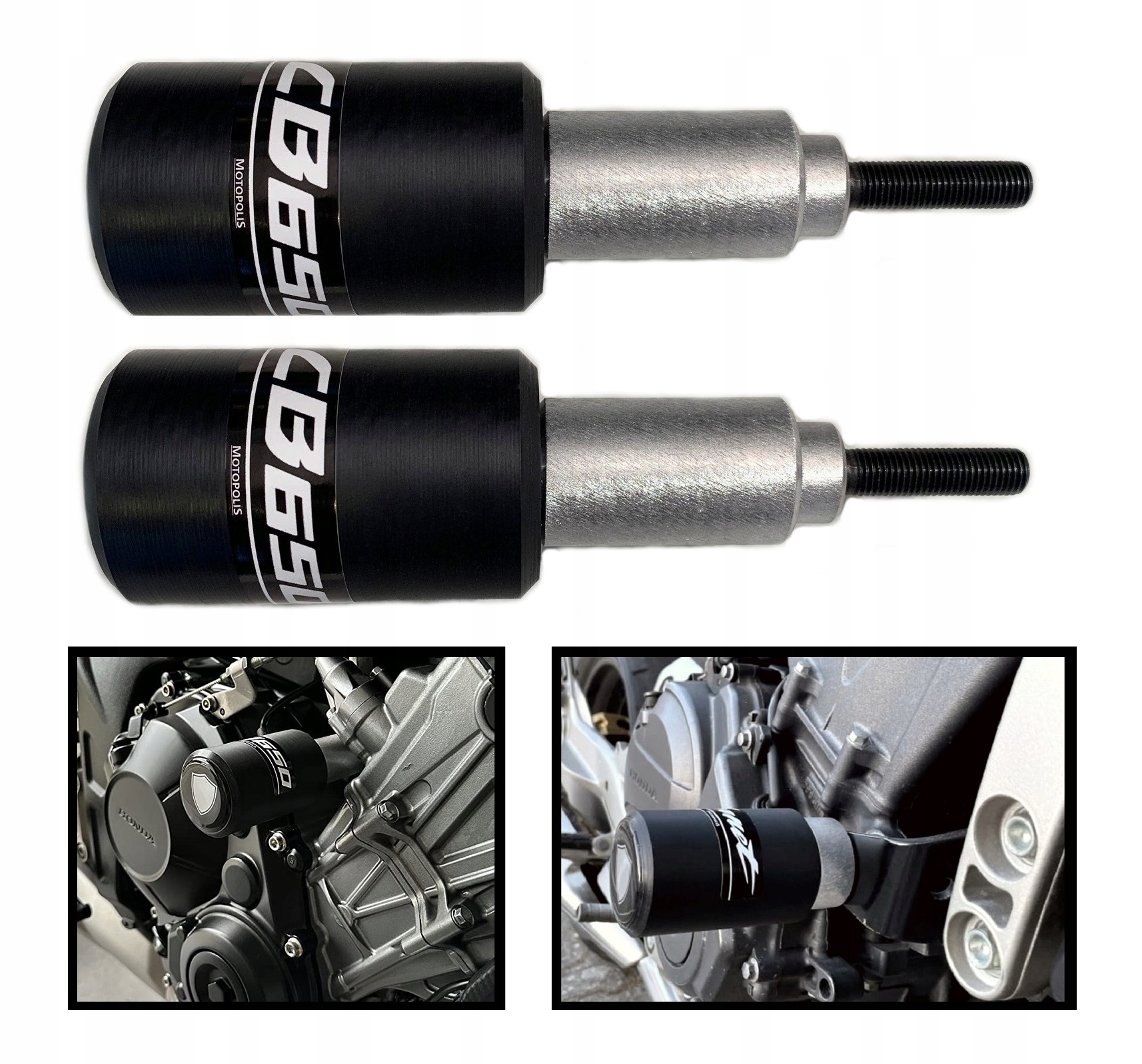 CRASH PADY MotopoliS - HONDA CBF 650 F CB CB650F 2014-... - CRASHPADY