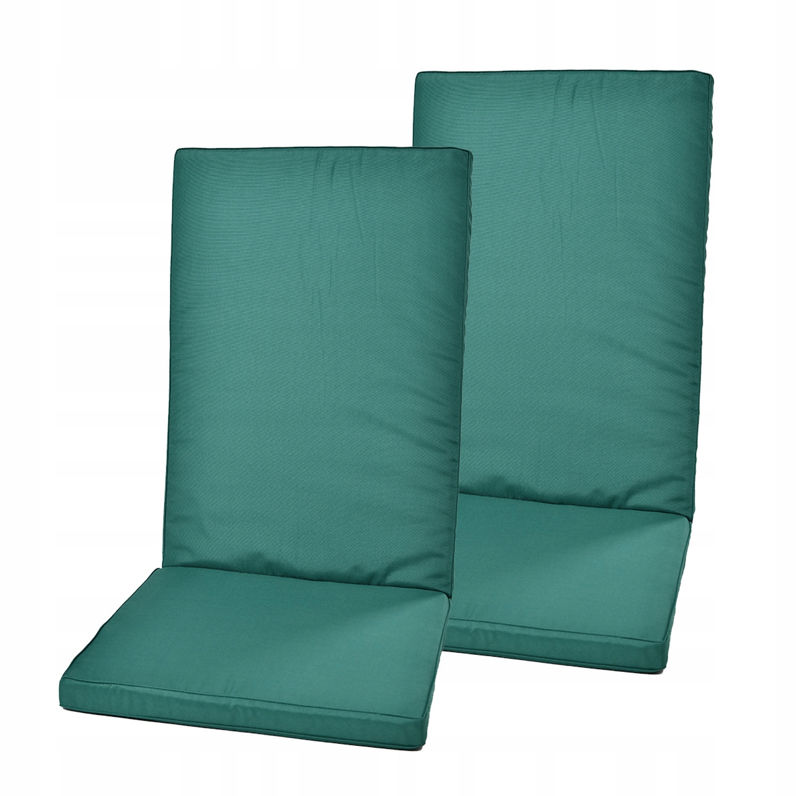 Polštáře na zahradní nábytek zelené 2ks – pohodlná voděodolná polštář