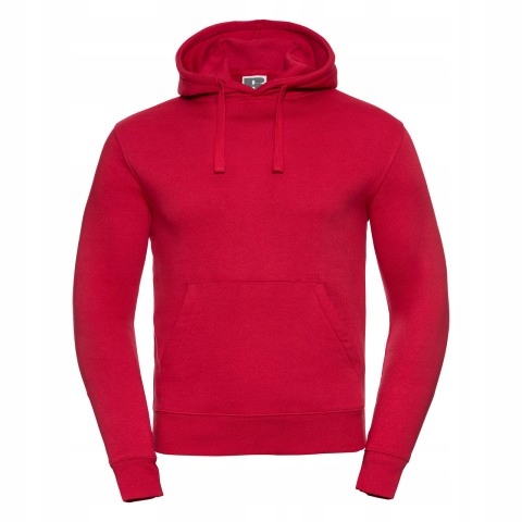 Pánská mikina Authentic s kapucí Russell Classic Red XXL