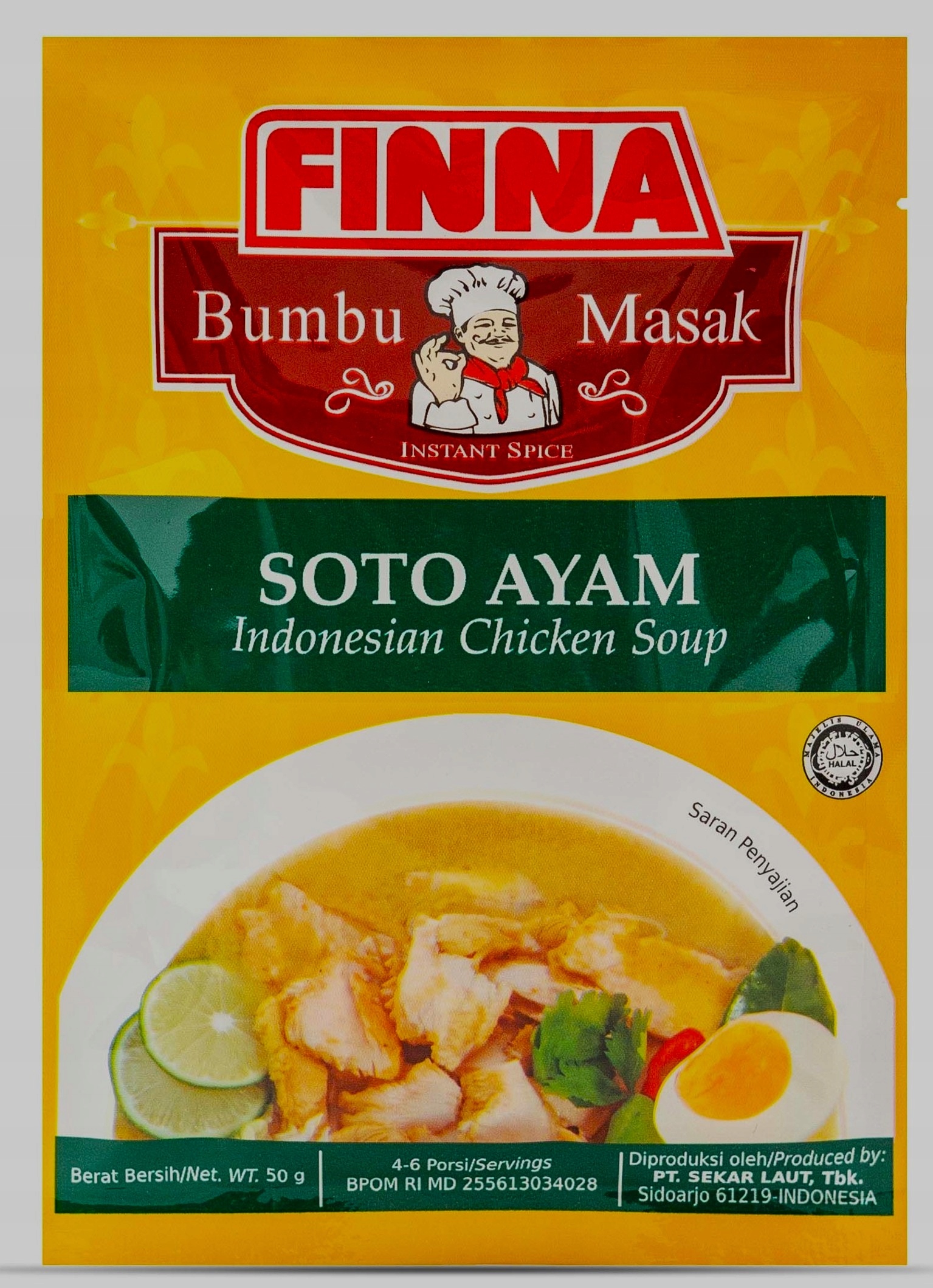 

Finna Bumbu Masak Soto Ayam Spice 50G