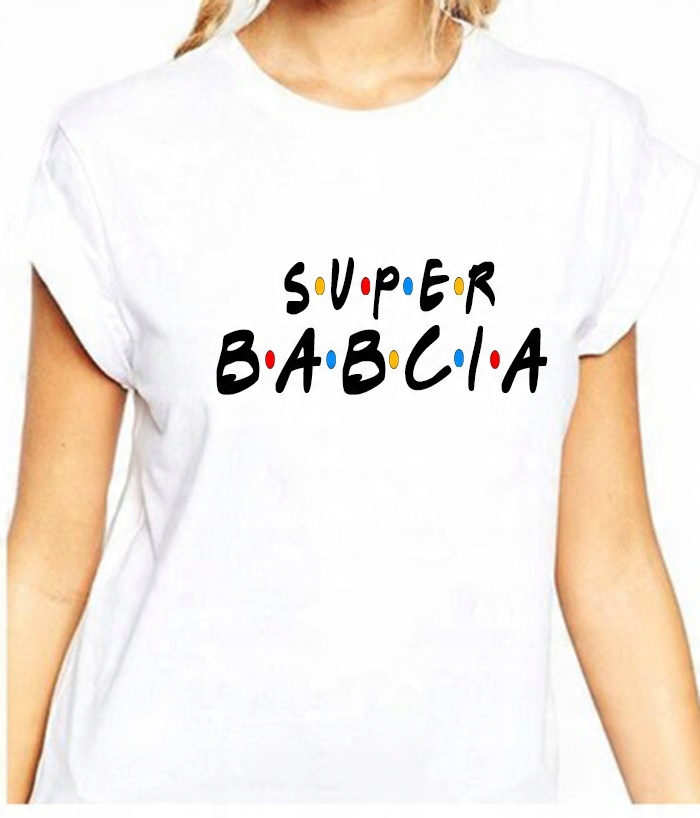 

T-shirt Koszulka Na Dzień Babci Super Prezent S