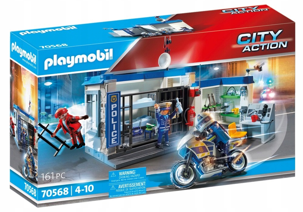 

Playmobil Policja Ucieczka z więzienia Akc 70568