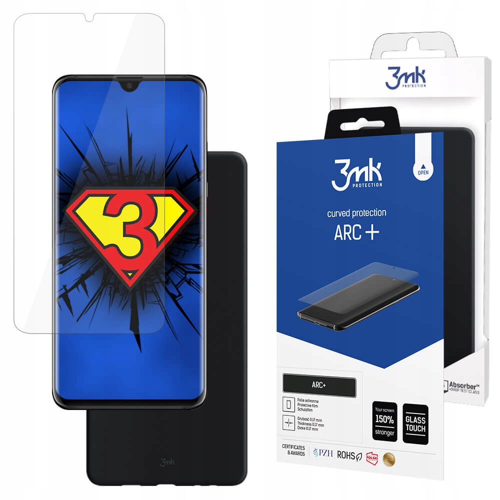 

Etui Case 3mk + Folia na cały ekran Huawei P30 Pro