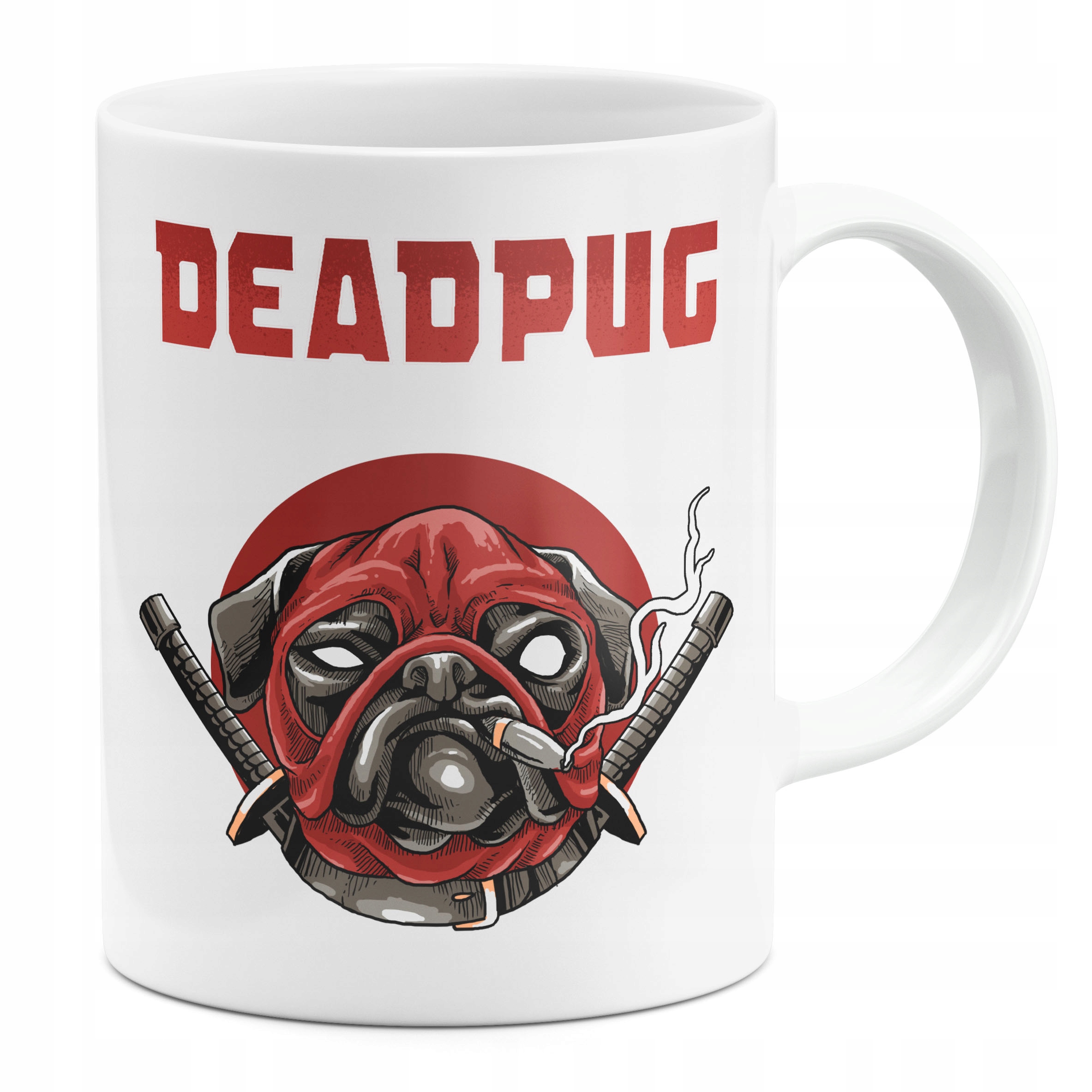 

Kubek Deadpool Deadpug Pies Mops Marvel Comics