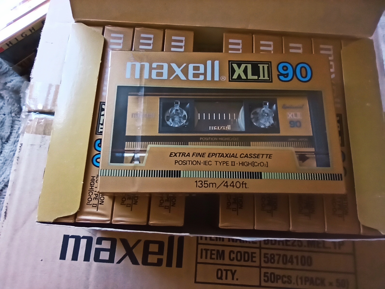 

Maxell XL II 90 1985r. Nowa 1szt,