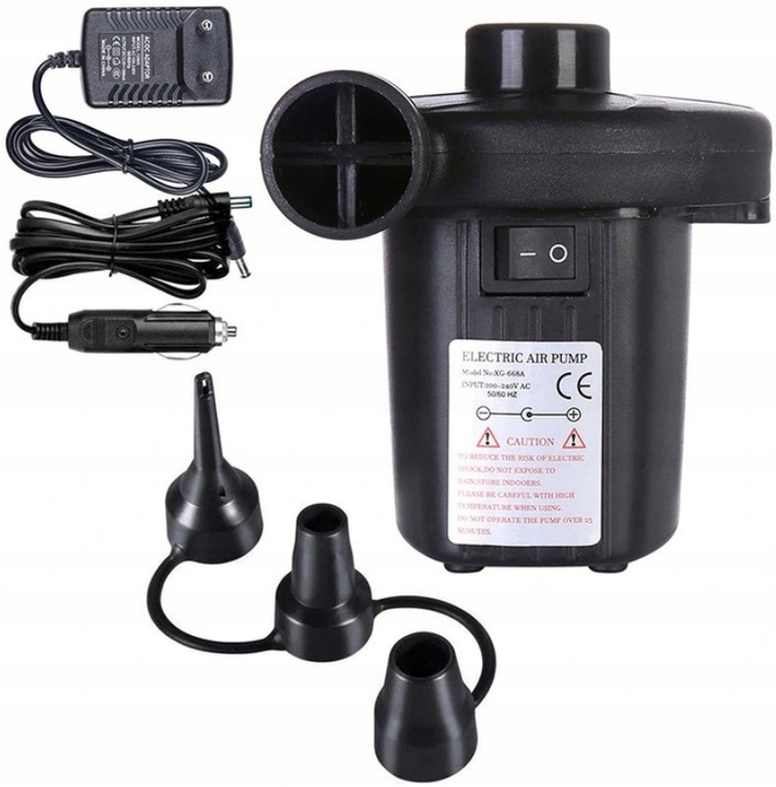 

Pompka Elektryczna do Basenu Materaca 12V 230V 2w1