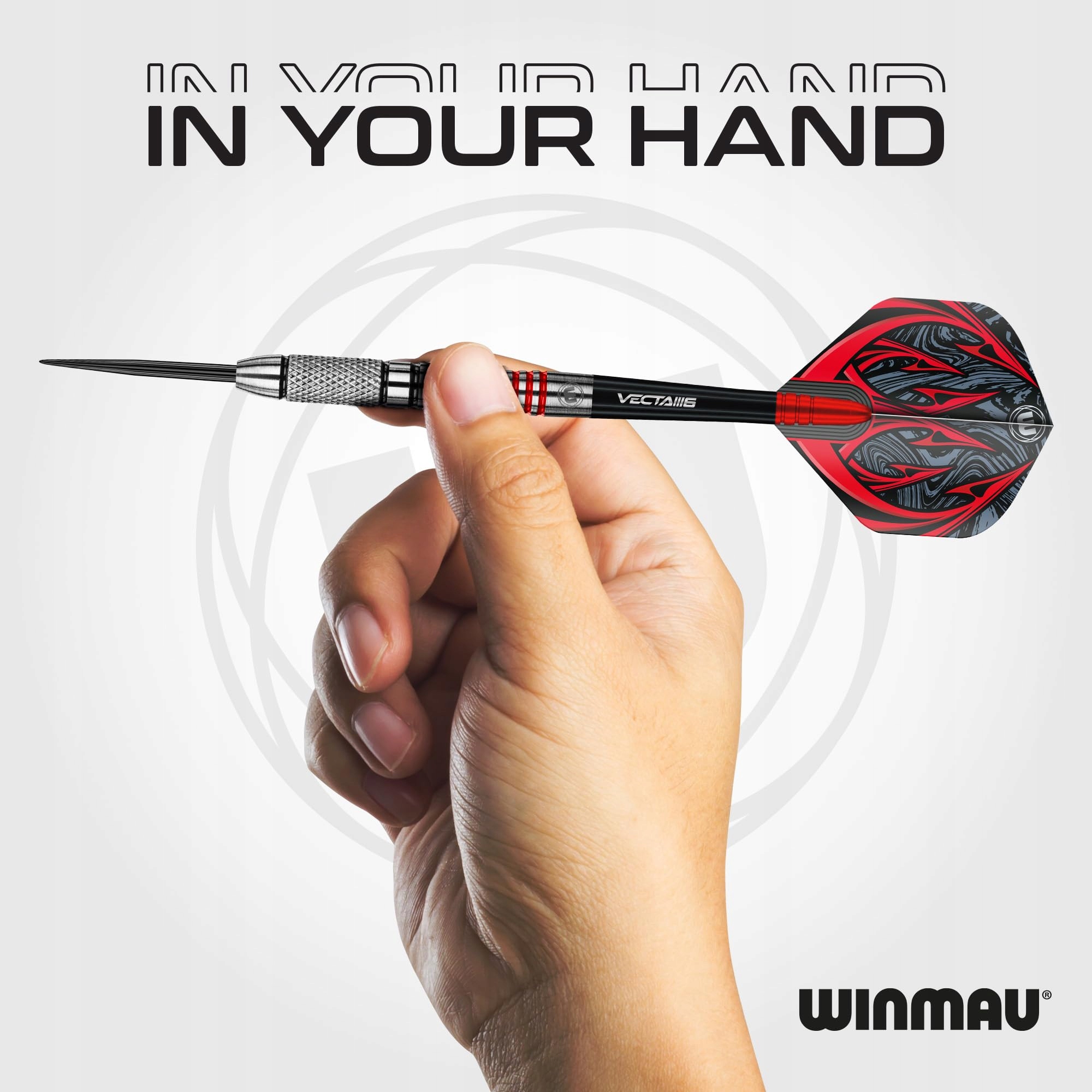 WINMAU Lotki Darts Navigator 21g 90% Wolfram Zestaw z Piórkami i Shaftami — miniatura 5