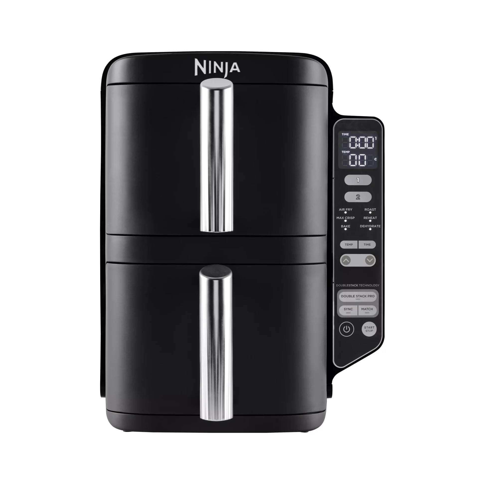Ninja SL300EU Double Stack horkovzdušná fritéza, 7, 6l, černá, 6…