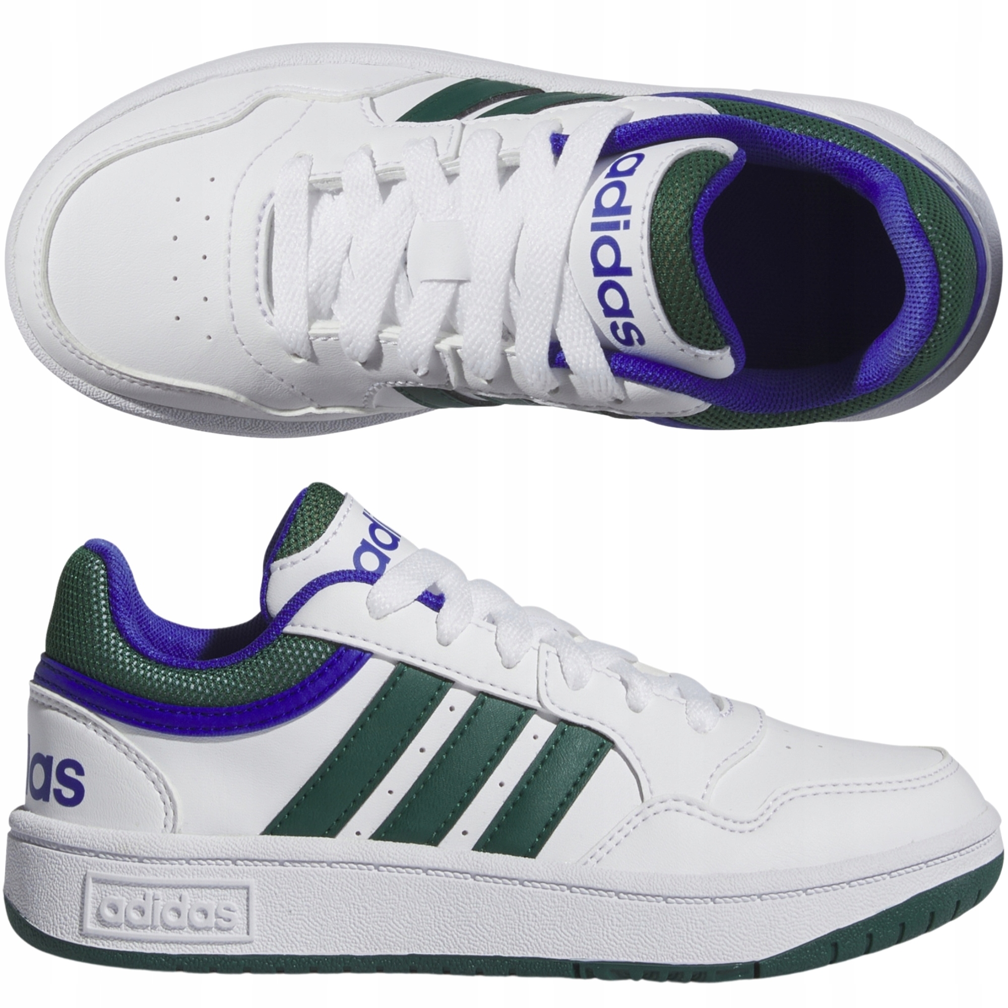 Adidas buty sportowe skóra ekologiczna biały rozmiar 35 1/3 IH8012