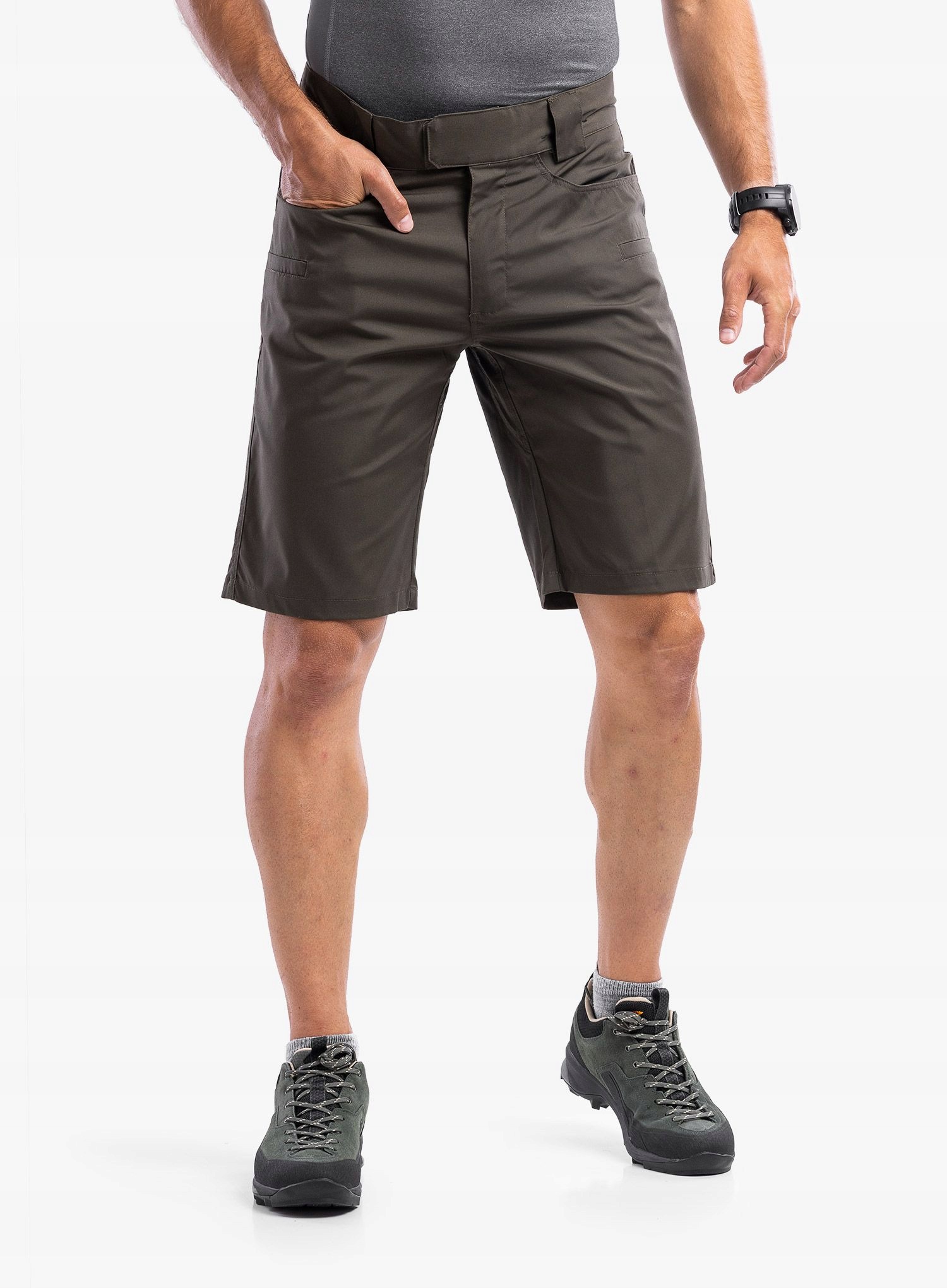 Kraťasy Helikon-Tex Greyman Tactical Shorts DuraCanvas tai. zelená XXL