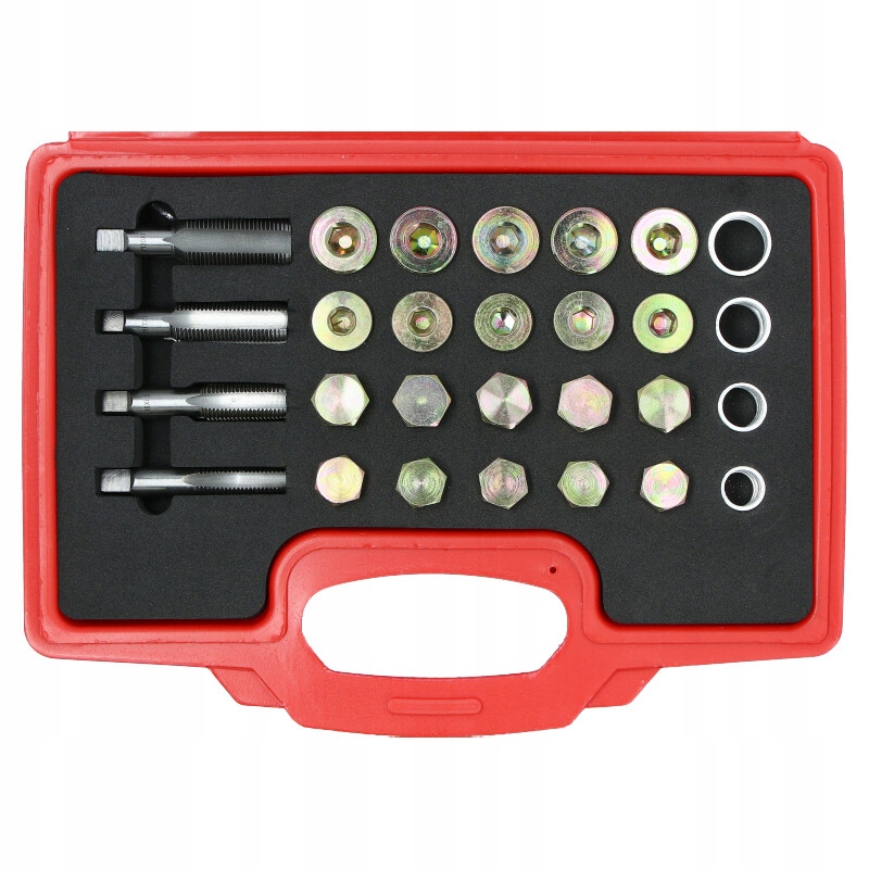 ZESTAW NAPRAWY GWINTOW KORKOW MISKI OLEJOWEJ 64 el