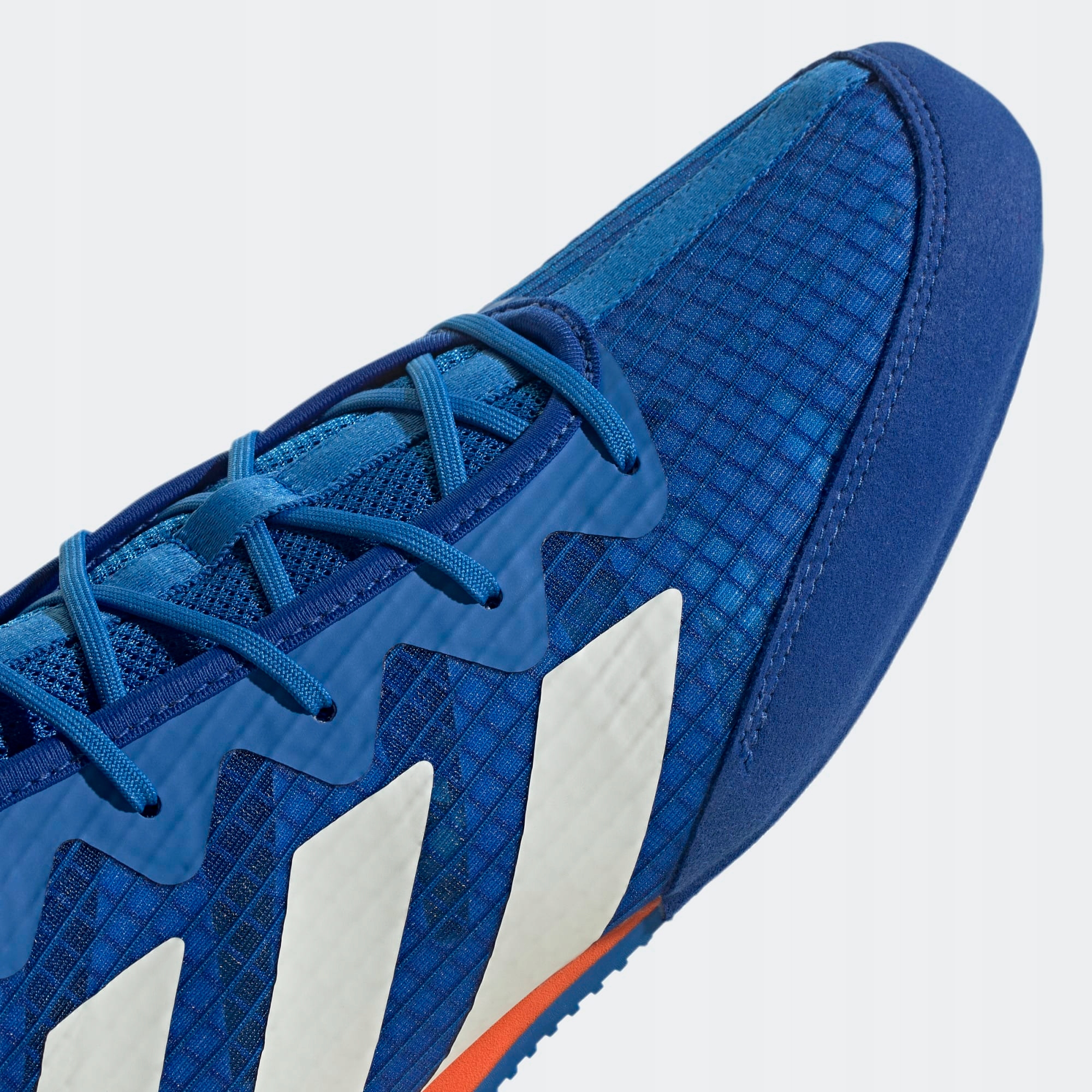 Buty bokserskie ADIDAS BOX HOG 4 niebieskie r.44 Rozmiar 44