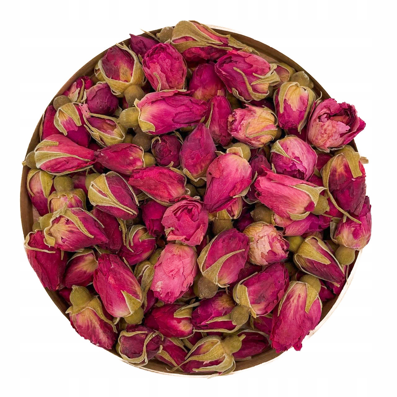 Pupeny Růže sušené 1000g červená růže přírodní 1kg Jedlé Květy