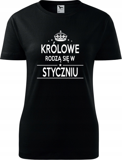 

Koszulki Urodziny Królowe Rodzą Styczniu
