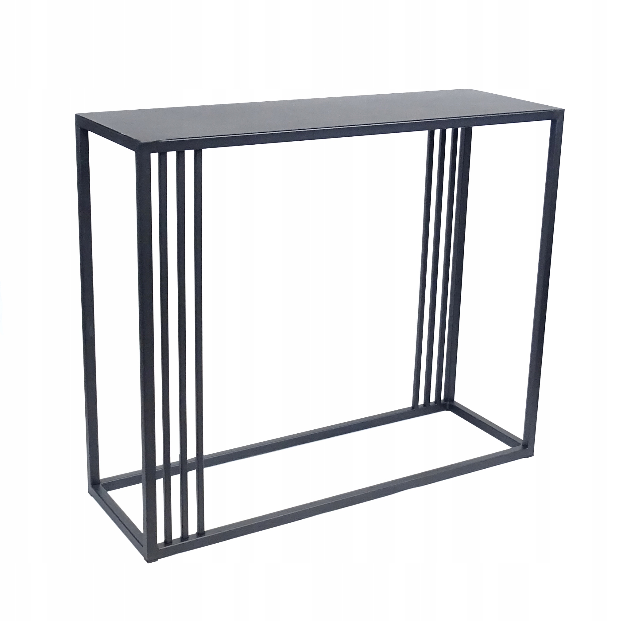 

Konsola do przedpokoju komoda metalowa Czarna Loft