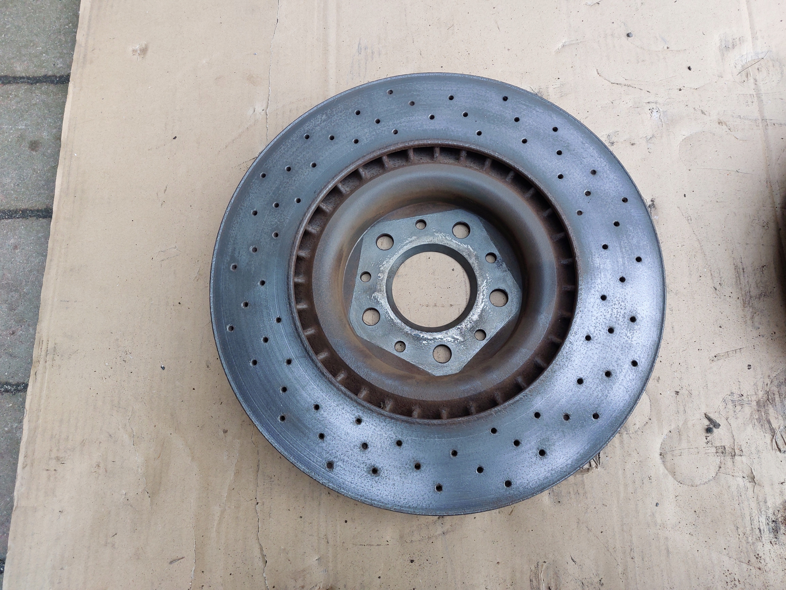 discs plates front FERRARI 612 SCAGLIETTI F137