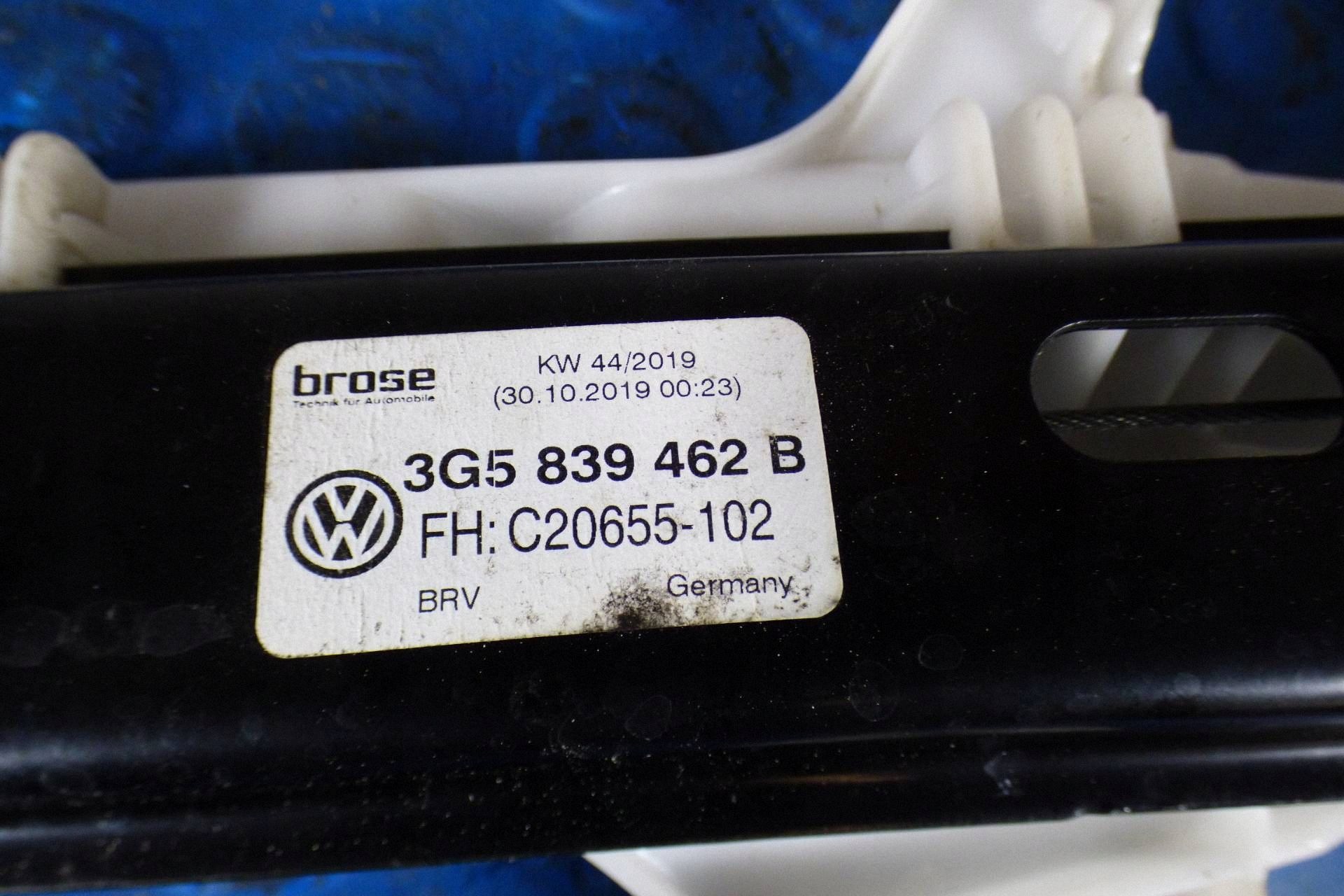 window regulator right rear part 3G5839462B st.BDB Volkswagen PASSAT B8 sedan