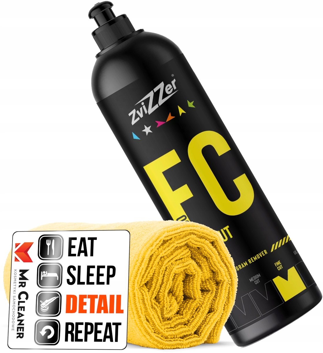 ZviZZer FC2000 Fine Jemná leštiaca pasta 750 ml