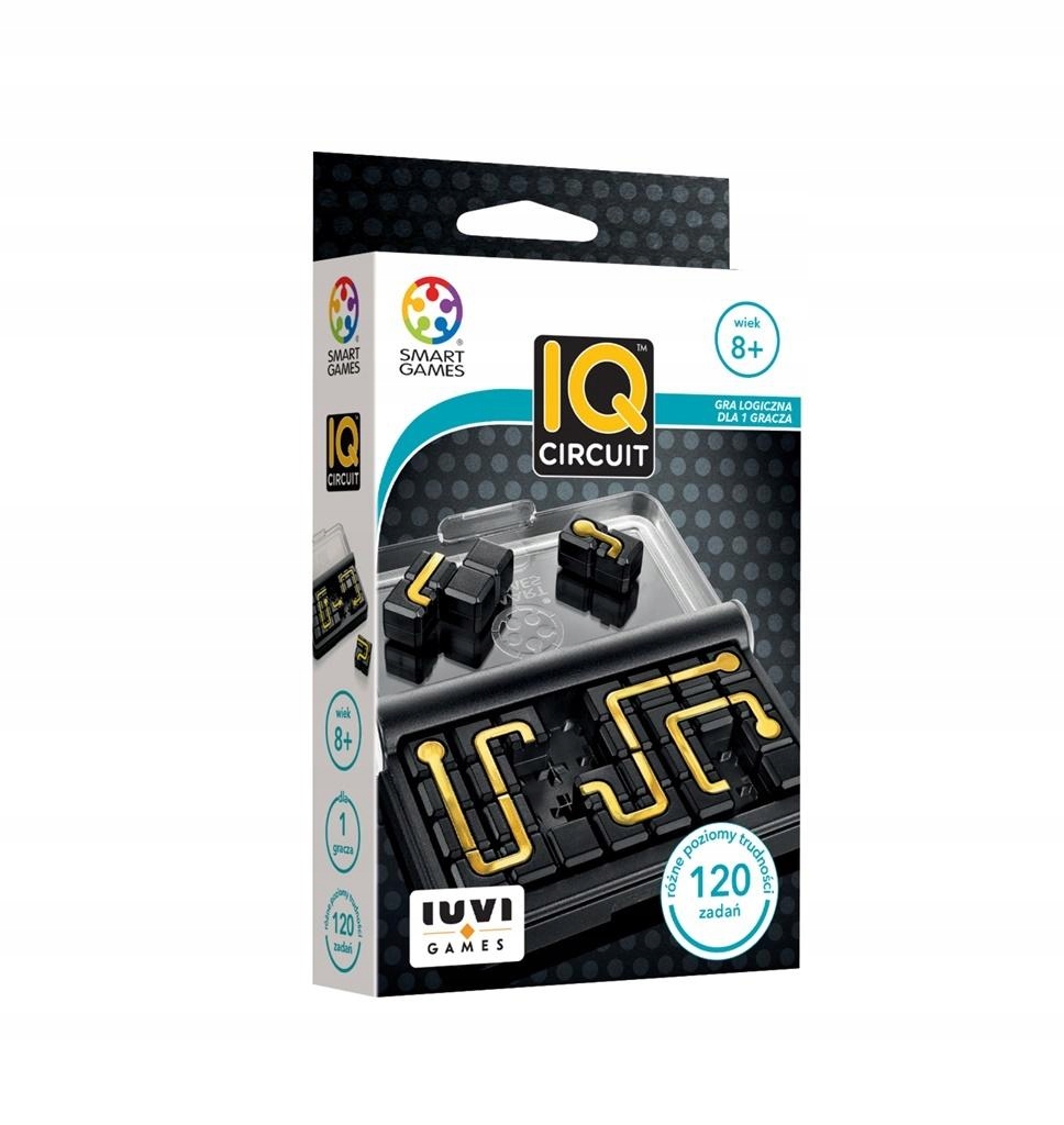 Rodzinna Gra Planszowa Dla Dziecka Sześć Lat Smart Games Iq Circuit Iuvi