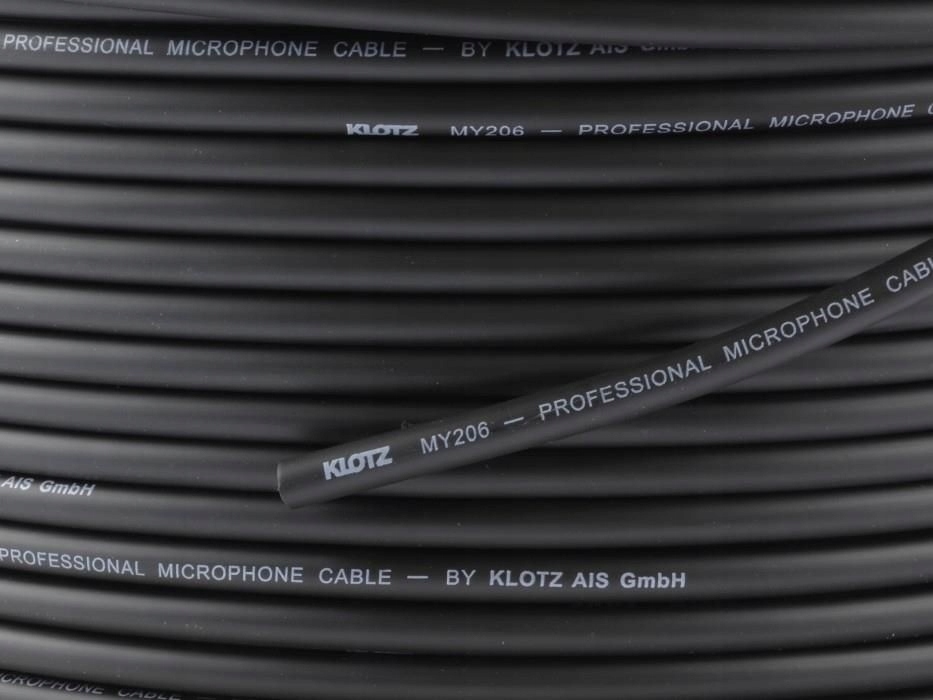 KLOTZ MY206 Kabel przewód mikrofonowy OFC 2x0,22mm Model MY206
