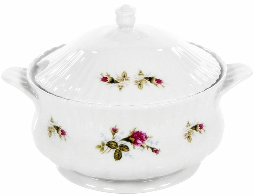 B026 Serwis Obiadowy 6/27 Róża Chodzieska Iwona Polska Porcelana Chodzież