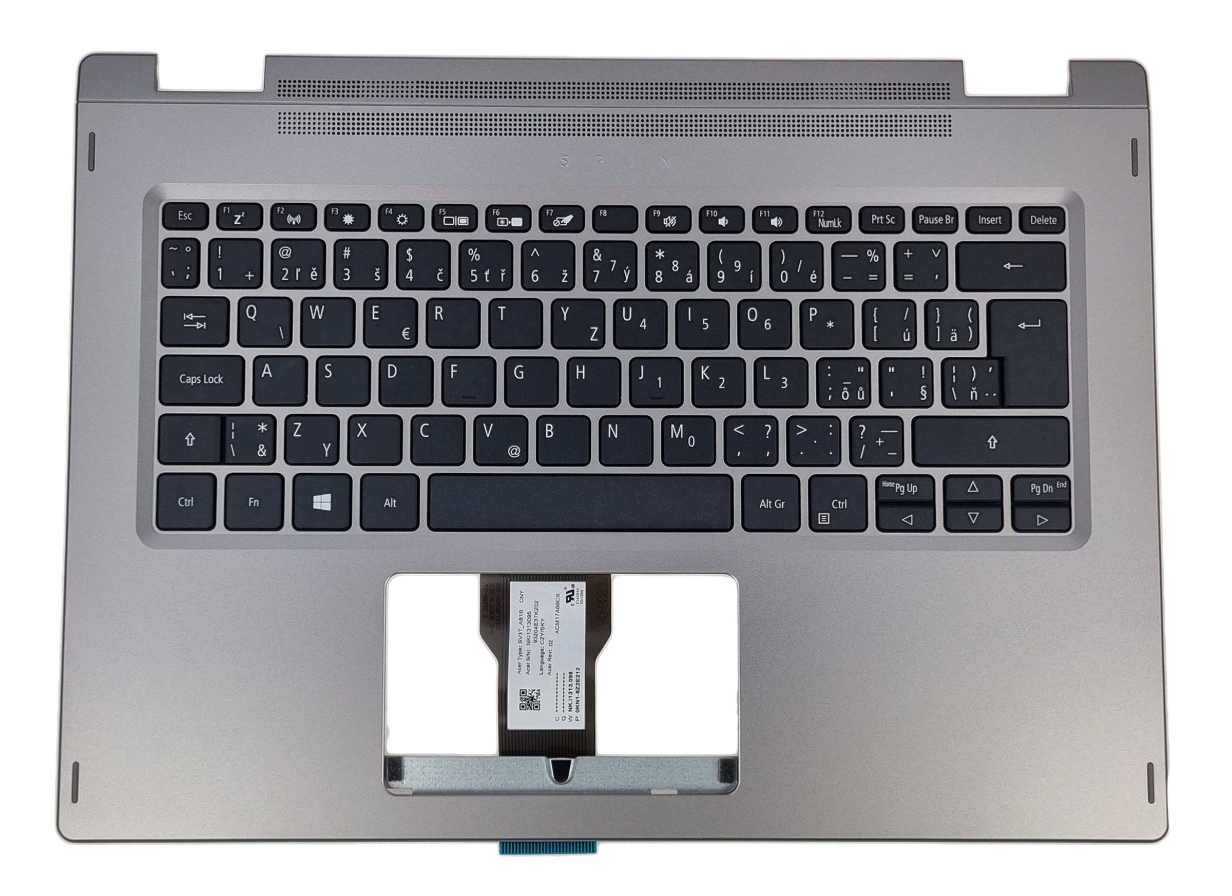 Nová Krytka Klávesnice Pre Notebook Acer Spin SP314-53N SP314-53GN Česká