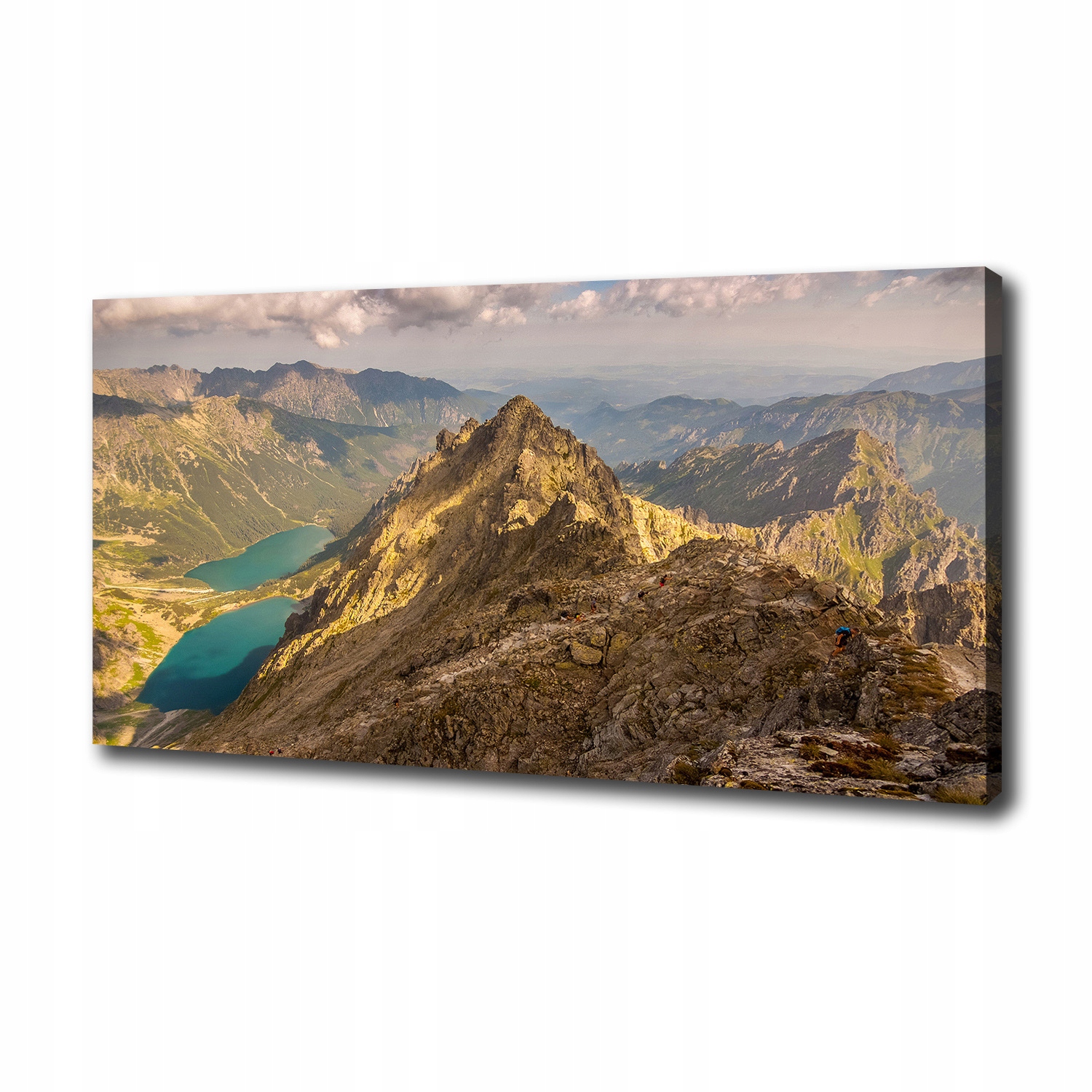 Fotoobraz obraz na plátně Mořské oko Tatry 100x50 cm
