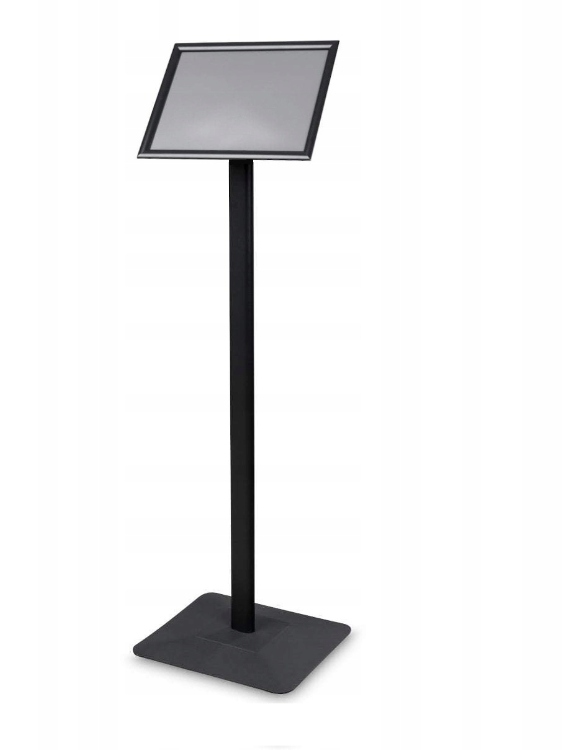 STOJAK INFORMACYJNY A4 POTYKACZ OWZ Menu Board CZARNY SUPER!!! Marka inna