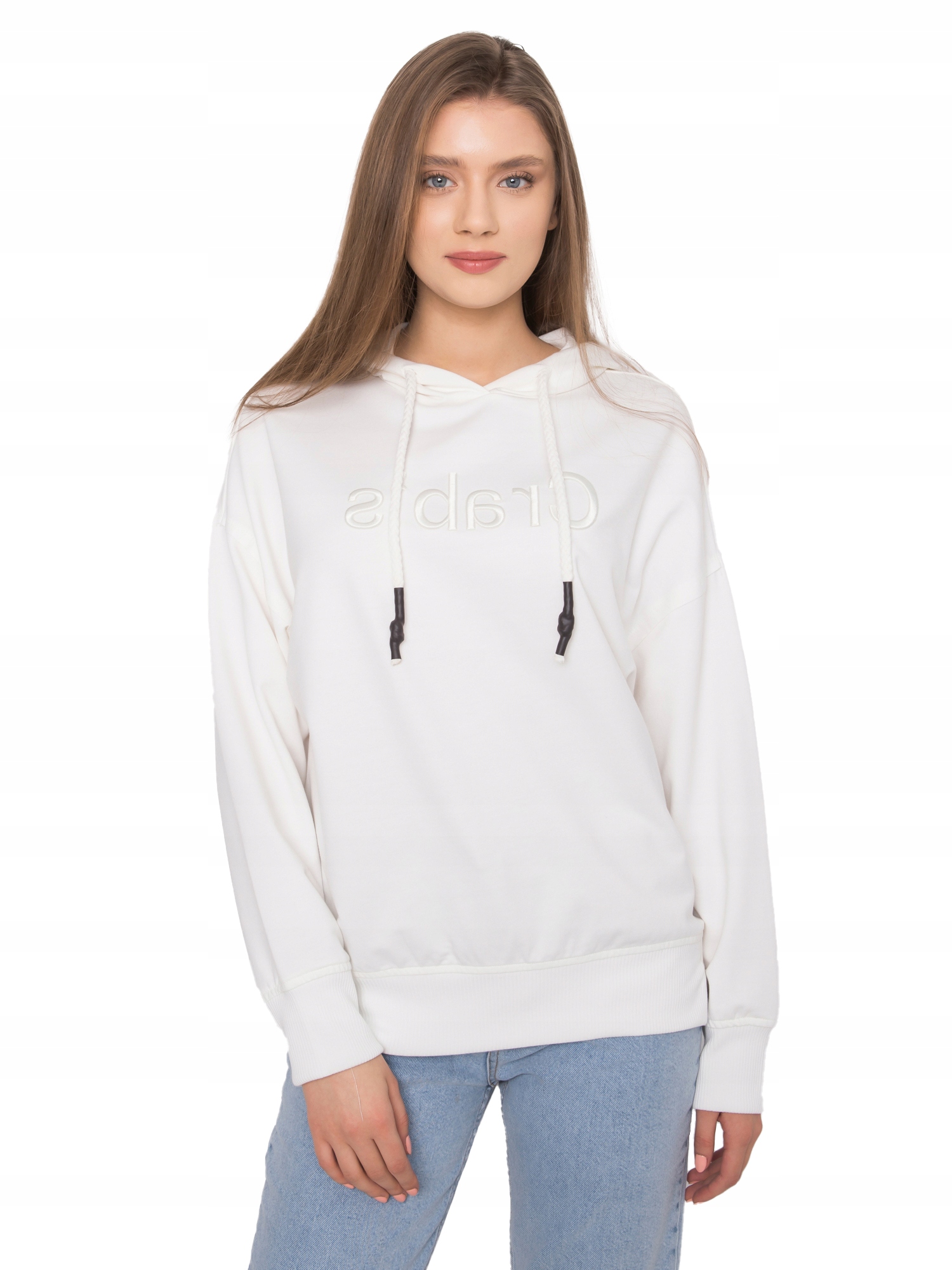

Stylowa wygodna Bluza damska z Katurem - L