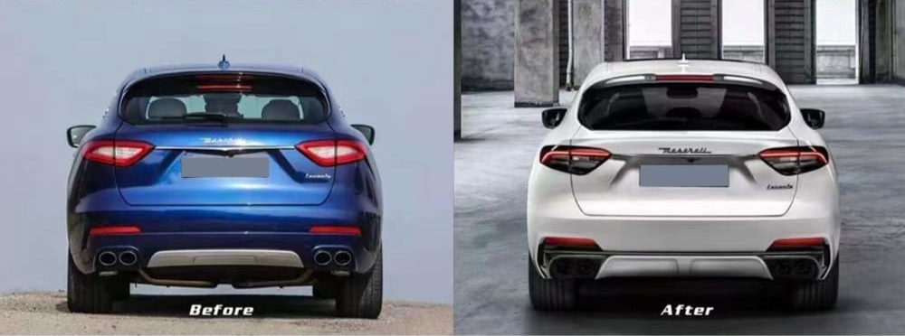 MASERATI LEVANTE GTS TROFEO ZDERZAK + PROGI 2016-2023 Producent części Inny