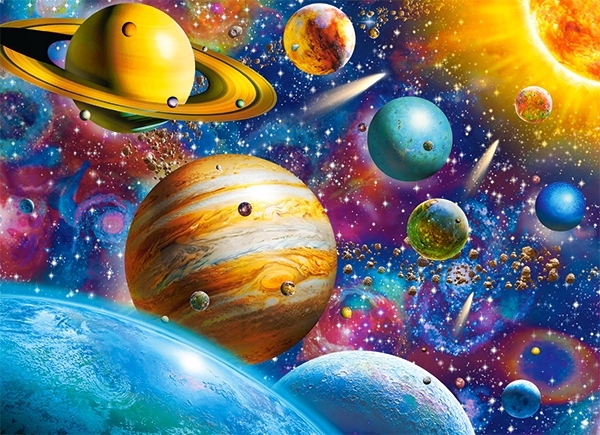 

Puzzle Kosmos Układ Słoneczny 6+ 100 El Castor