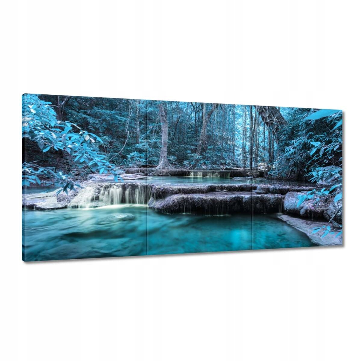 Obrazy 120x60 Erawan Modrý vodopád