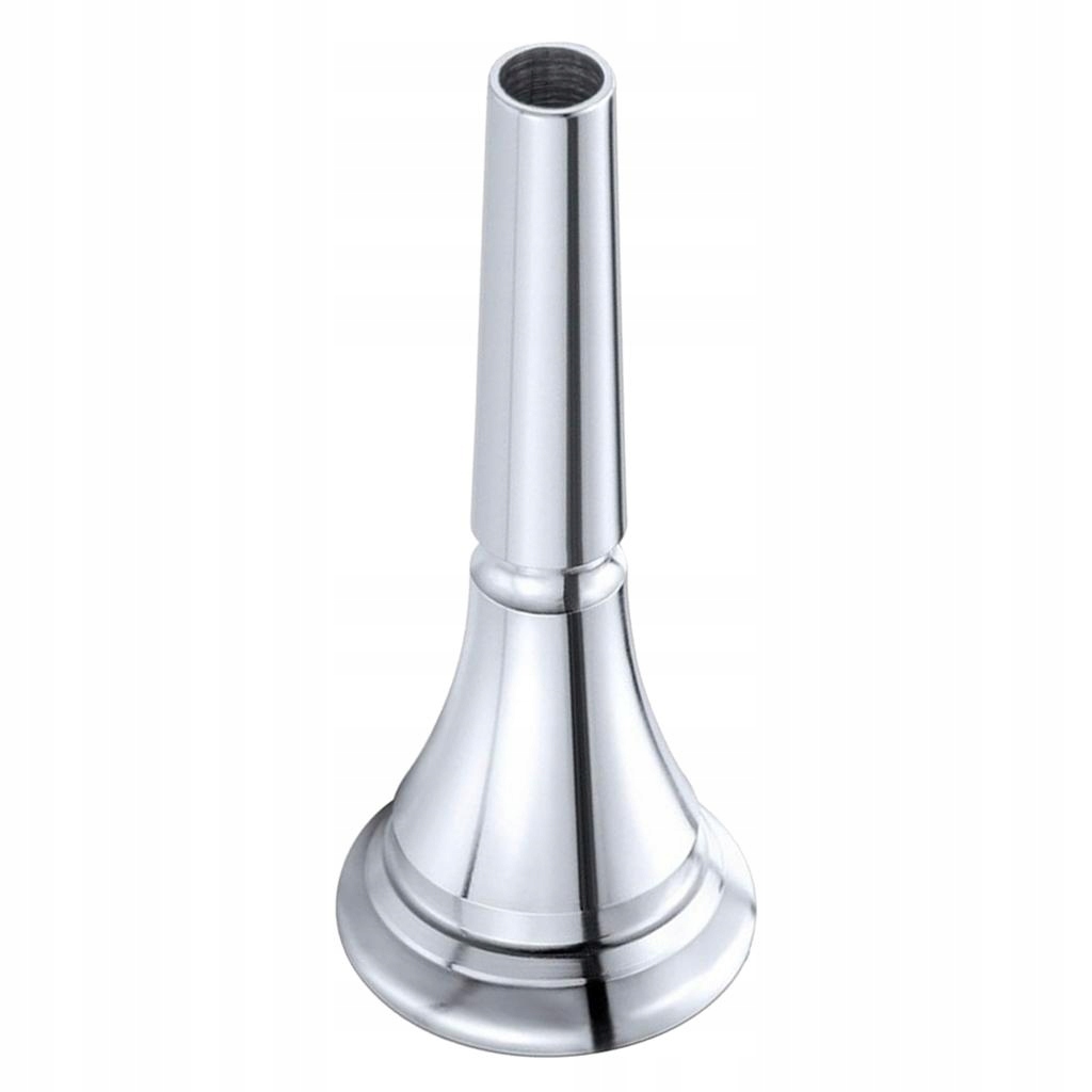 Ustnik do waltorni z trwałym, stylowym srebrnym Marka bez marki