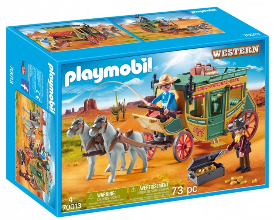 Playmobil Western 70013 Dyliżans Pocztowy