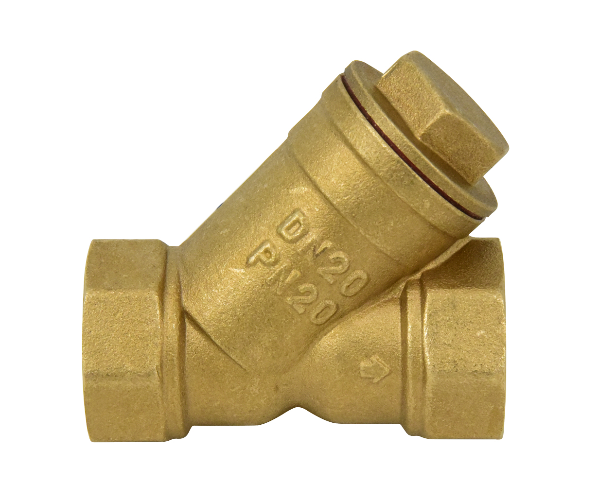 

Filtr skośny do gazu 3/4" DN20 gw/gw mosiądz