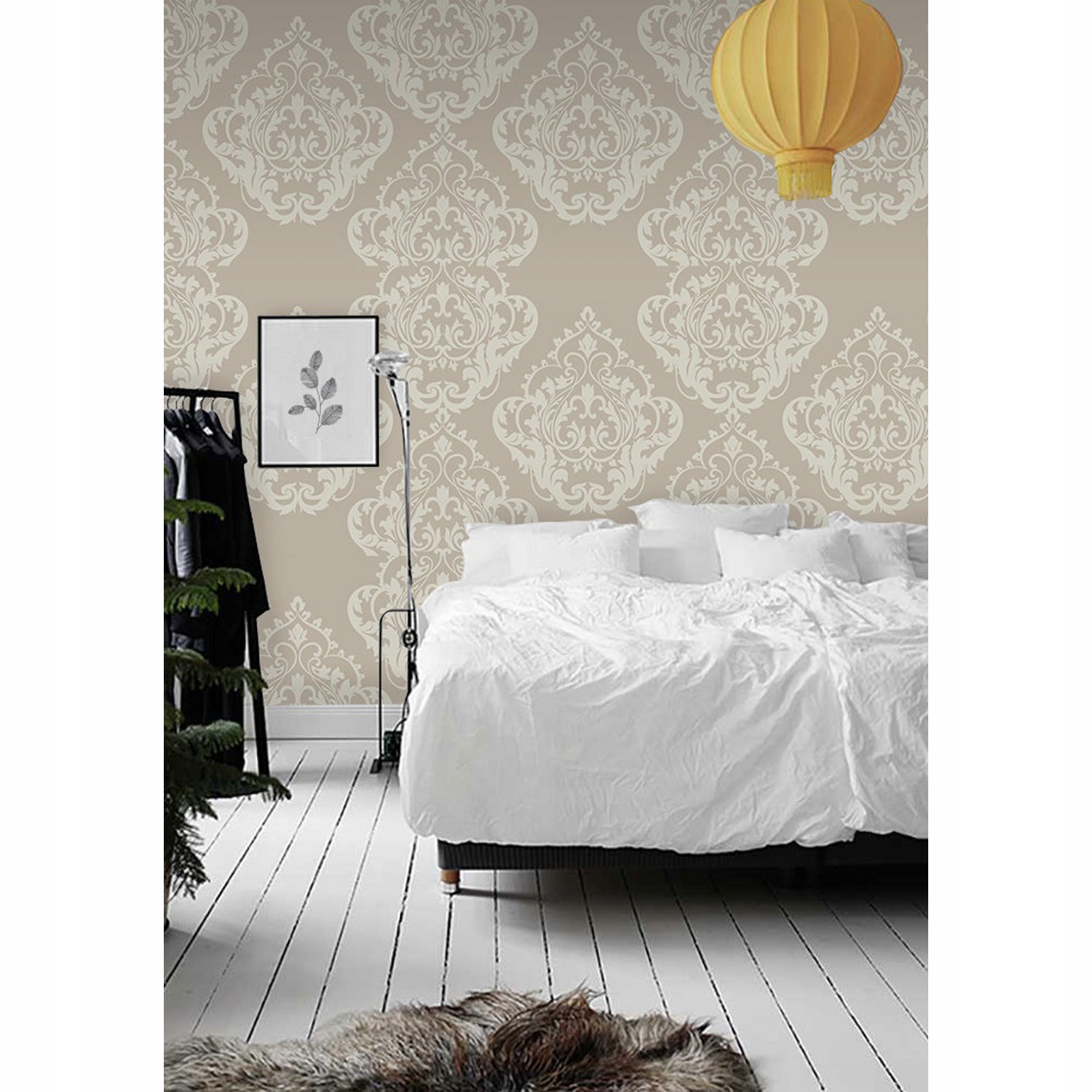 

Flizelina tapeta Barokowy królewski styl 416x254cm