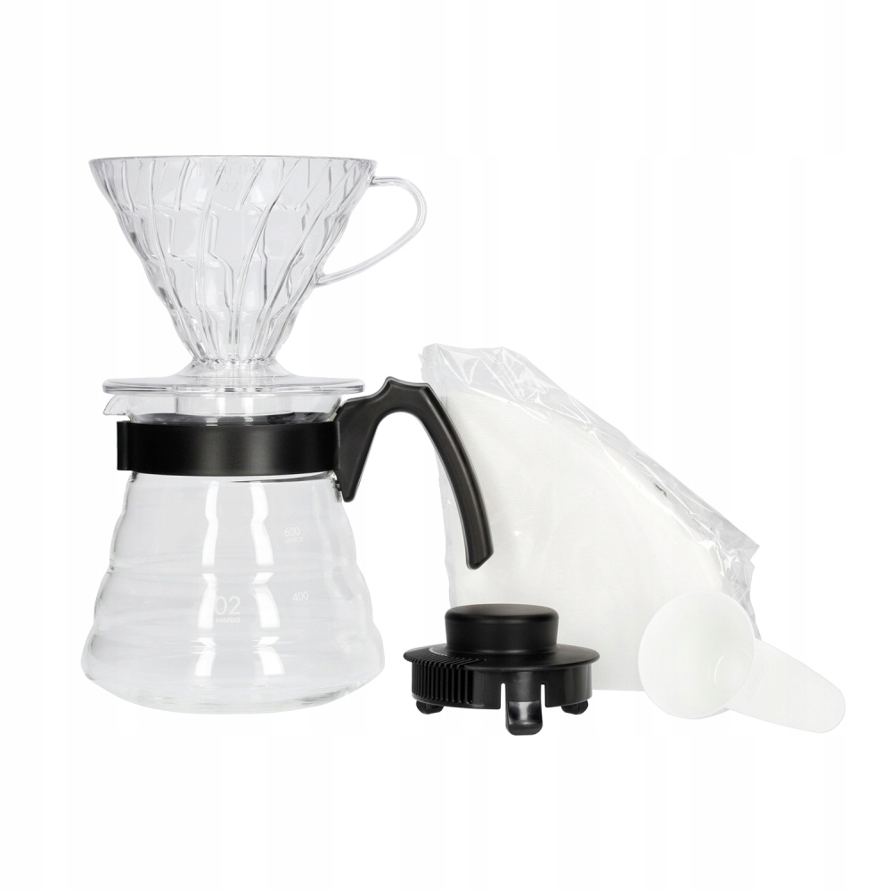 Zdjęcia - Ekspres do kawy HARIO Zestaw  V60 Craft Coffee drip+serwer+filtry 