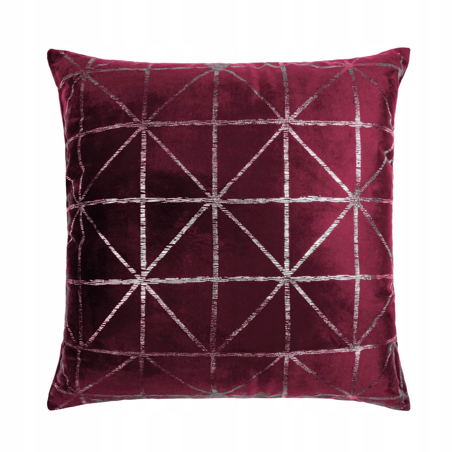 

Poszewka Welurowa 45x45 Velvet Glossy Bordowa