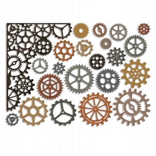 Vykrajovátka Sizzix Thinlits Gearhead 661184