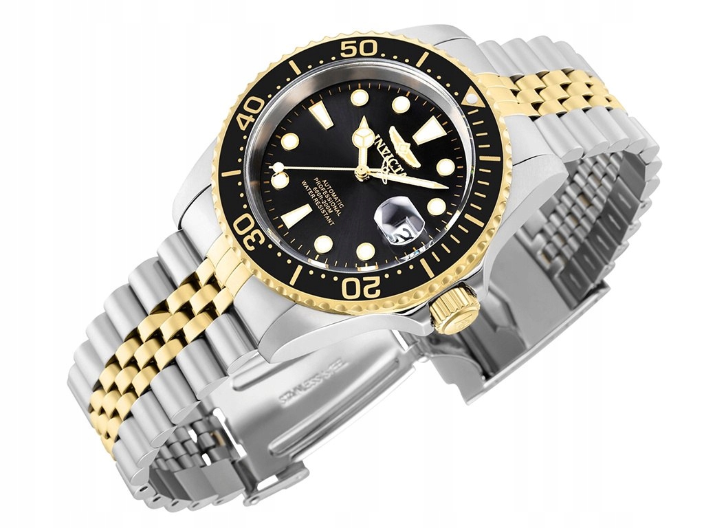Zegarek Męski Invicta Diver Professional Automat WR200 Oryg