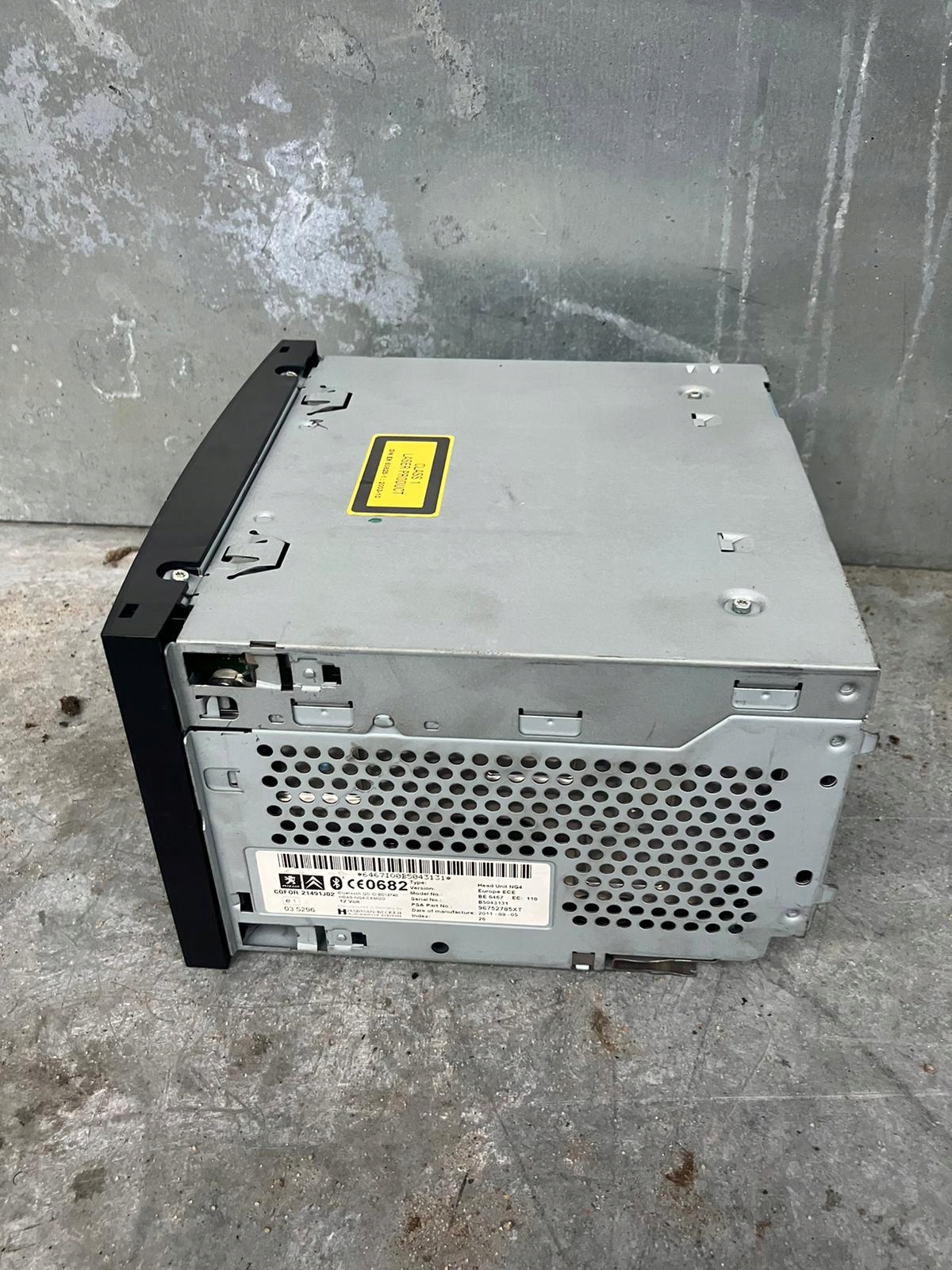RADIO NAWI HARMAN BECKER 3008 NG4 96752785XT