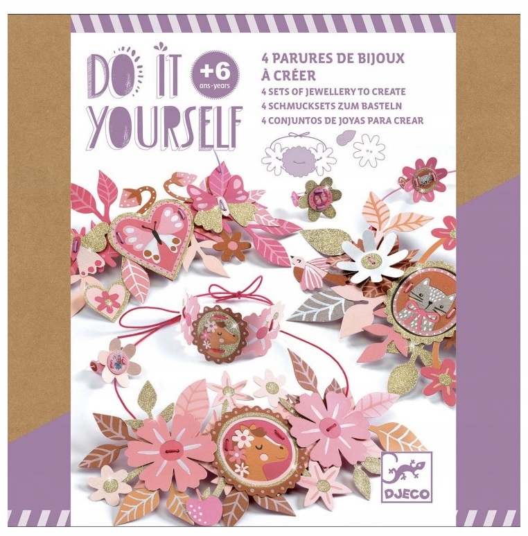 DJECO ZRÓB TO SAM BIŻUTERIA BROKATOWE 07958