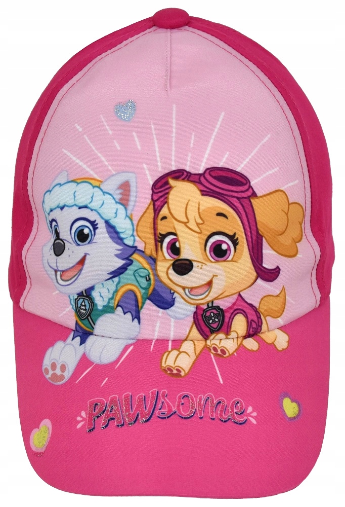 czapka z daszkiem PSI PATROL SKYE brokat 54