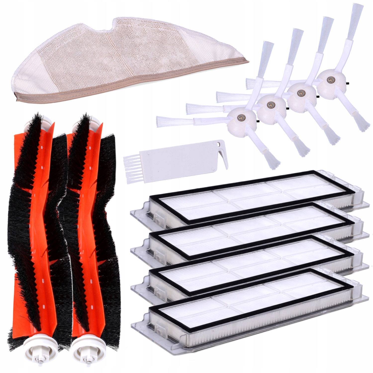

Zestaw Do Xiaomi Roborock S50 S55 Filtry Szczotki
