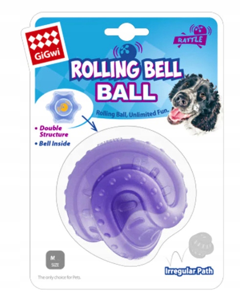 

GiGwi Rolling Bell Ball 8490 z dźwiękiem dla psów