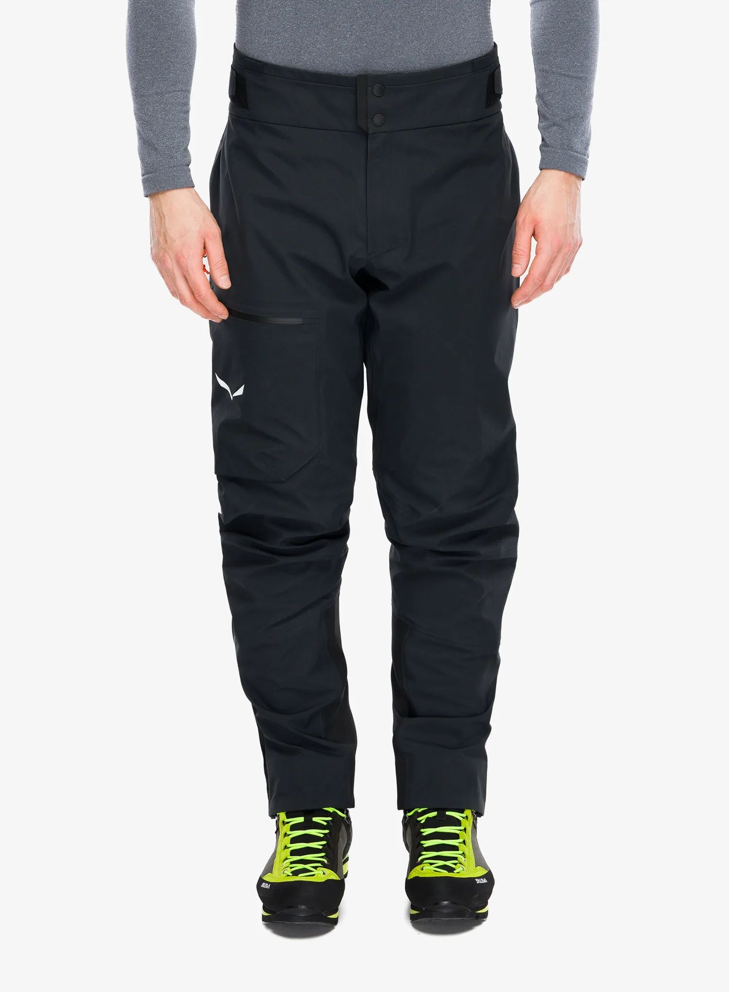 Kalhoty Gore Tex Salewa Ortles Gtx 3L Epe Pants černá barva S